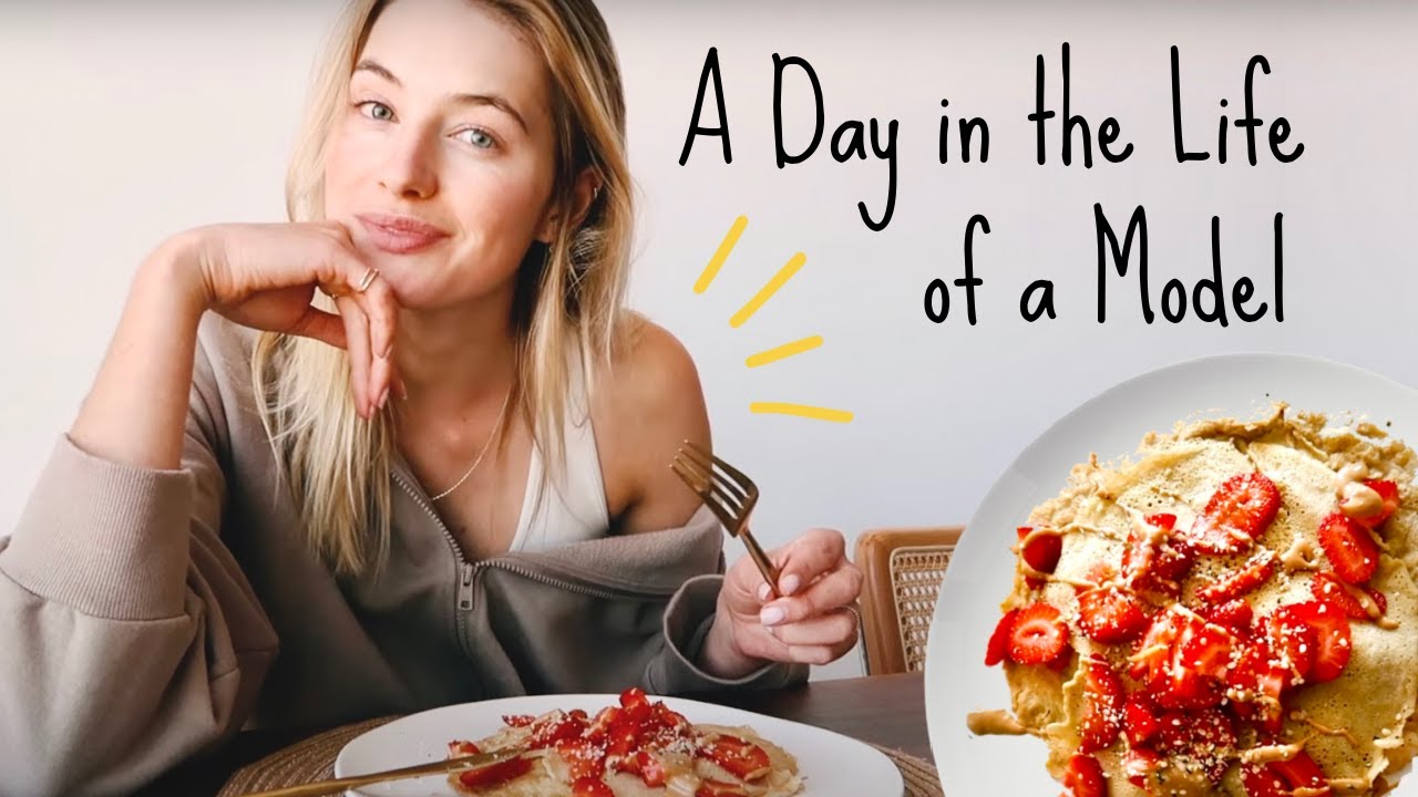A Day in the Life of a Model + What I eat & clothing haul