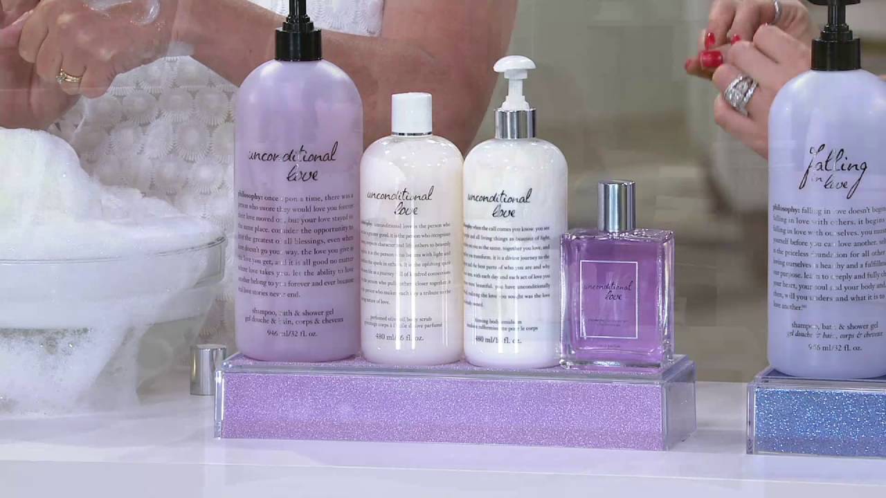 philosophy grace & love 4-piece fragrance collection on QVC
