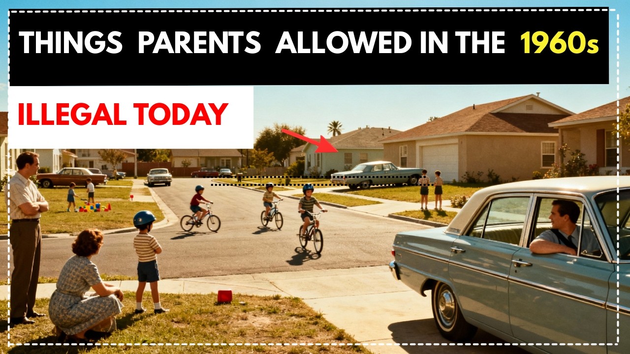 15 Things Parents Allowed in the 1960s That Are Now Illegal