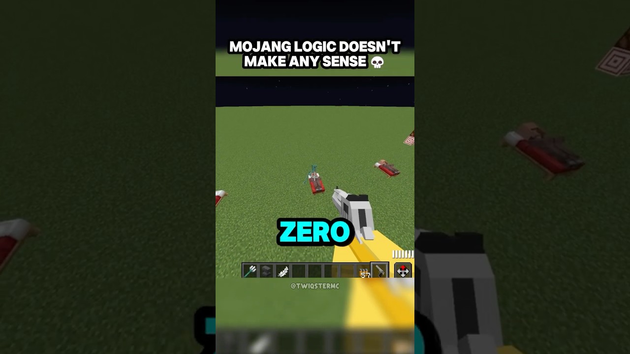 Minecraft Logic doesn't make any Sense
