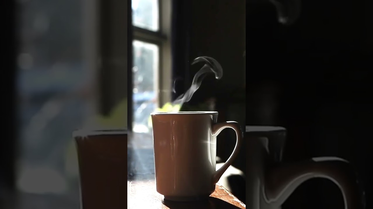 Early Morning | Closeup Of Steaming Tea Cup | Morning Tea
