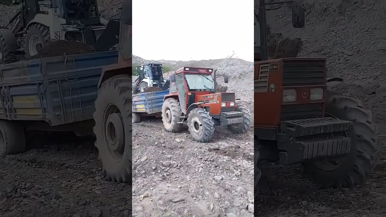 New Holland TD110D vs T&uuml;mosan 8095 #keşfet #trend #tractor