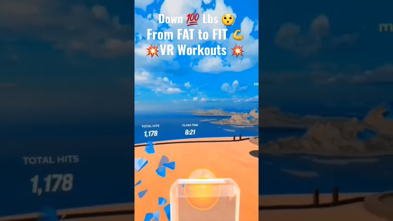 VR 💥 Gaming Got Me In Shape! 💪 FAT to FIT 💯 #shorts #short #reels #fyp #vr #fitness #weightloss #new