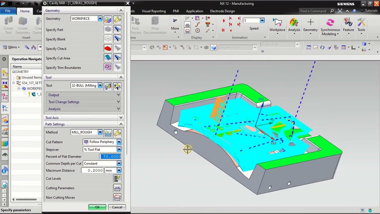 simens nx | nx tutorial | simens nx tutorials | nx cam tutorial | #nxtutorial #13