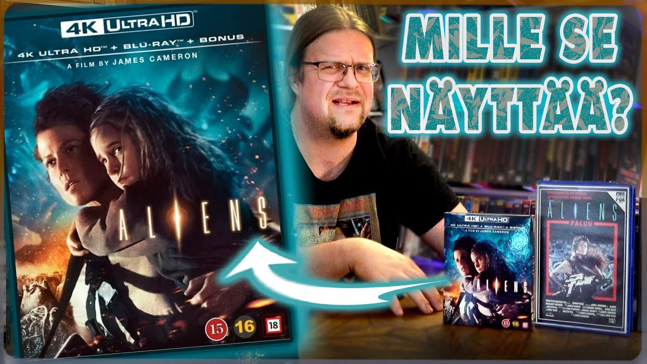 Aliens James Cameron 4K UHD Nordic -arvostelu!