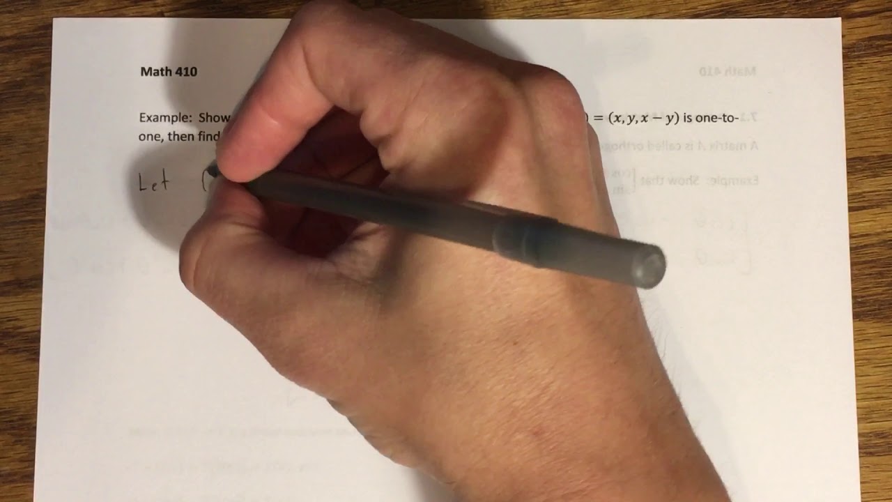 8.2 - Compositions and Inverse Transformations (Part 2)