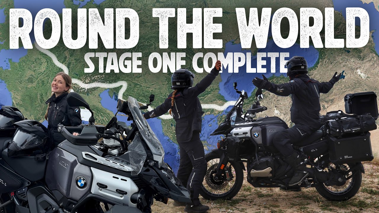 Our Round-The-World Motorcycle Adventure - Stage ONE Complete On The R1300 GSA!!!! [S1 EP20]