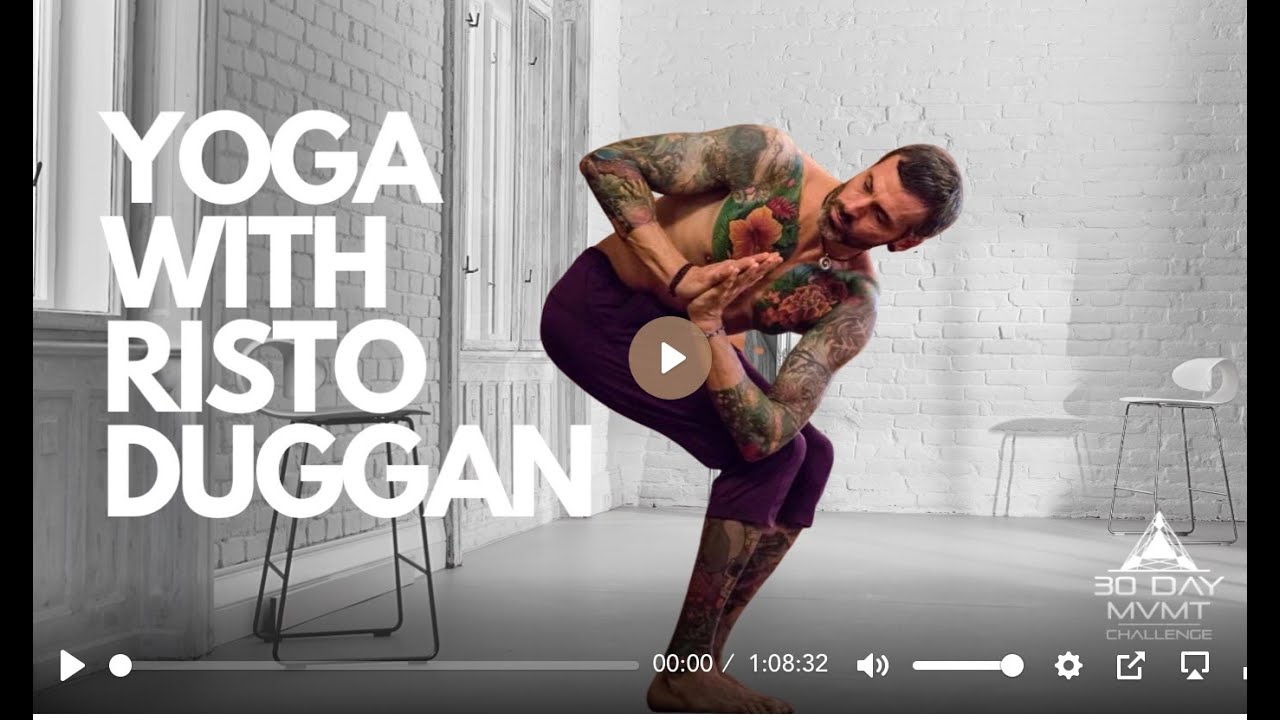 Power Flow “Rocket” Yoga for the 30 Day Movement Challenge at Peeled Media