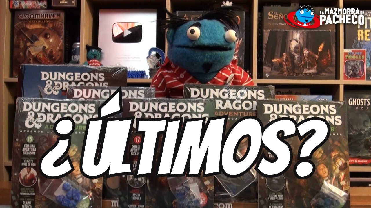 ¿Qué traen los ¿últimos? fascículos de Dungeons & Dragons (Salvat)?