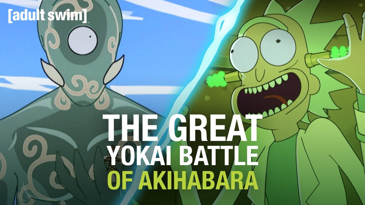 The Great Yokai Battle of Akihabara | Rick and Morty | adult swim