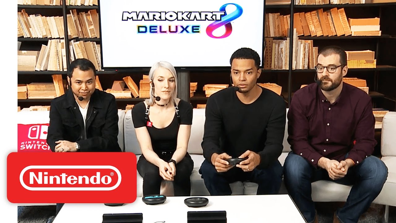 Mario Kart 8 Deluxe – Nintendo Treehouse: Live with Nintendo Switch