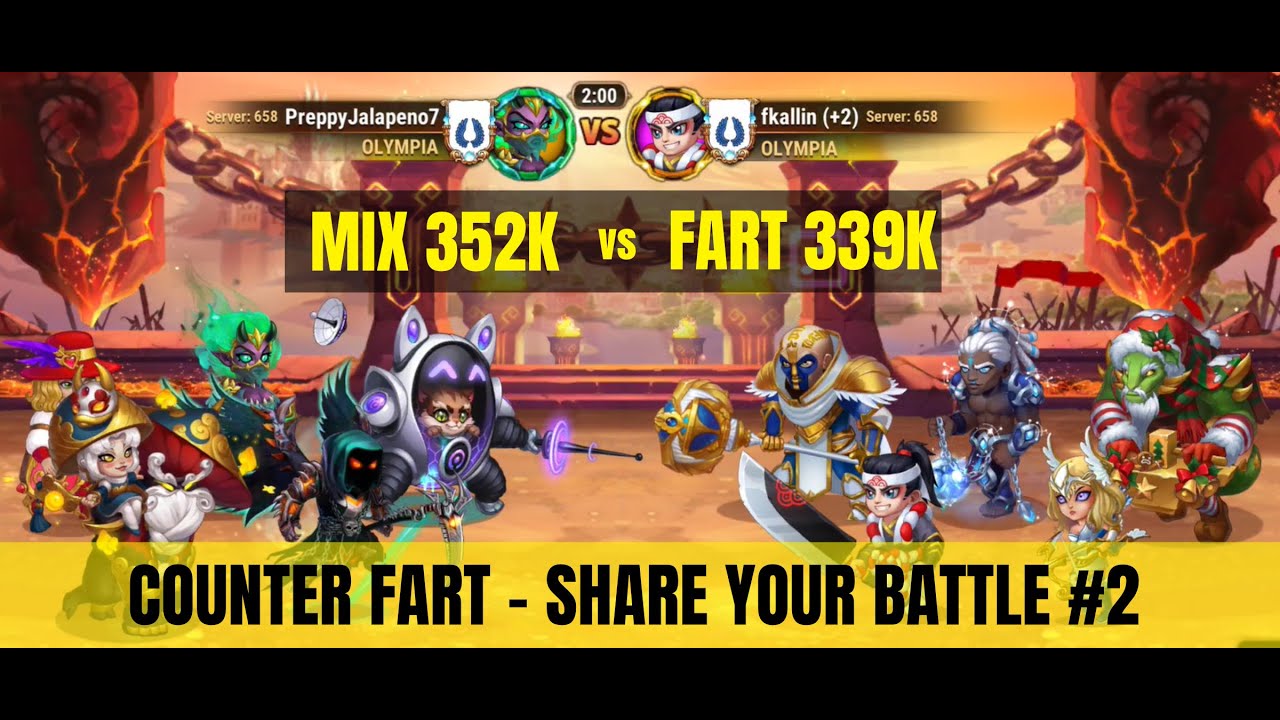 COUNTER FART - SHARE YOUR BATTLE #2