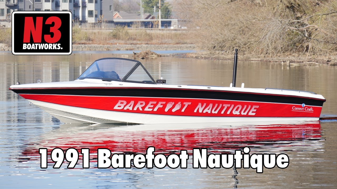 1991 Correct Craft Barefoot Nautique - On Water || N3 Boatworks