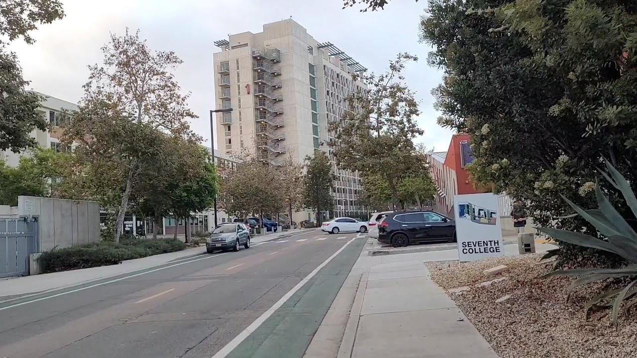 Walking tour of the Seventh College at the University of California-San Diego