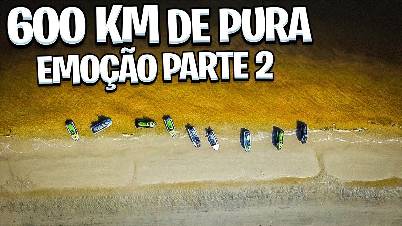 600 Km de pura emoção parte FINAL! Travessia de Joinville para o Guarujá de Jet Ski
