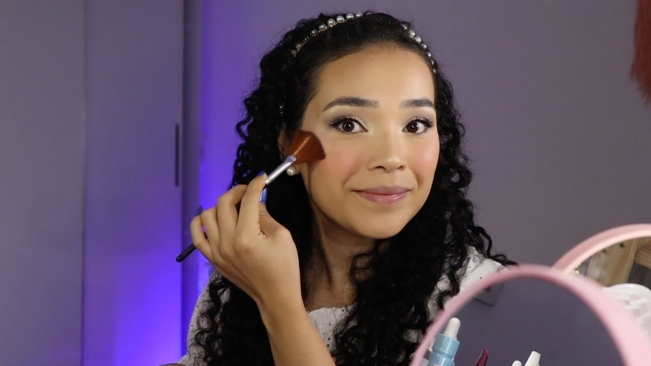 (ASMR) ME MAQUIANDO / Tutorial make do vídeo anterior 🥰