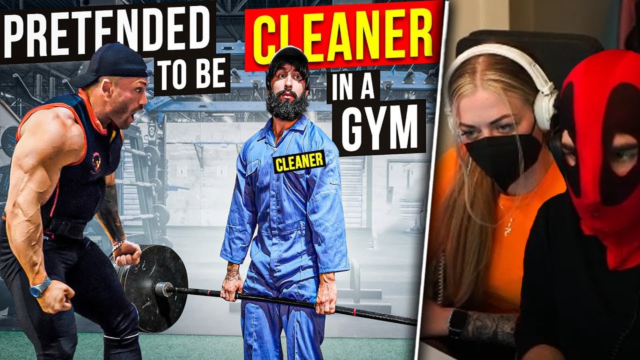 Elite Powerlifter gibt vor Putzmann zu sein😲Knattercrew reagiert auf Anatoly GYM PRANK