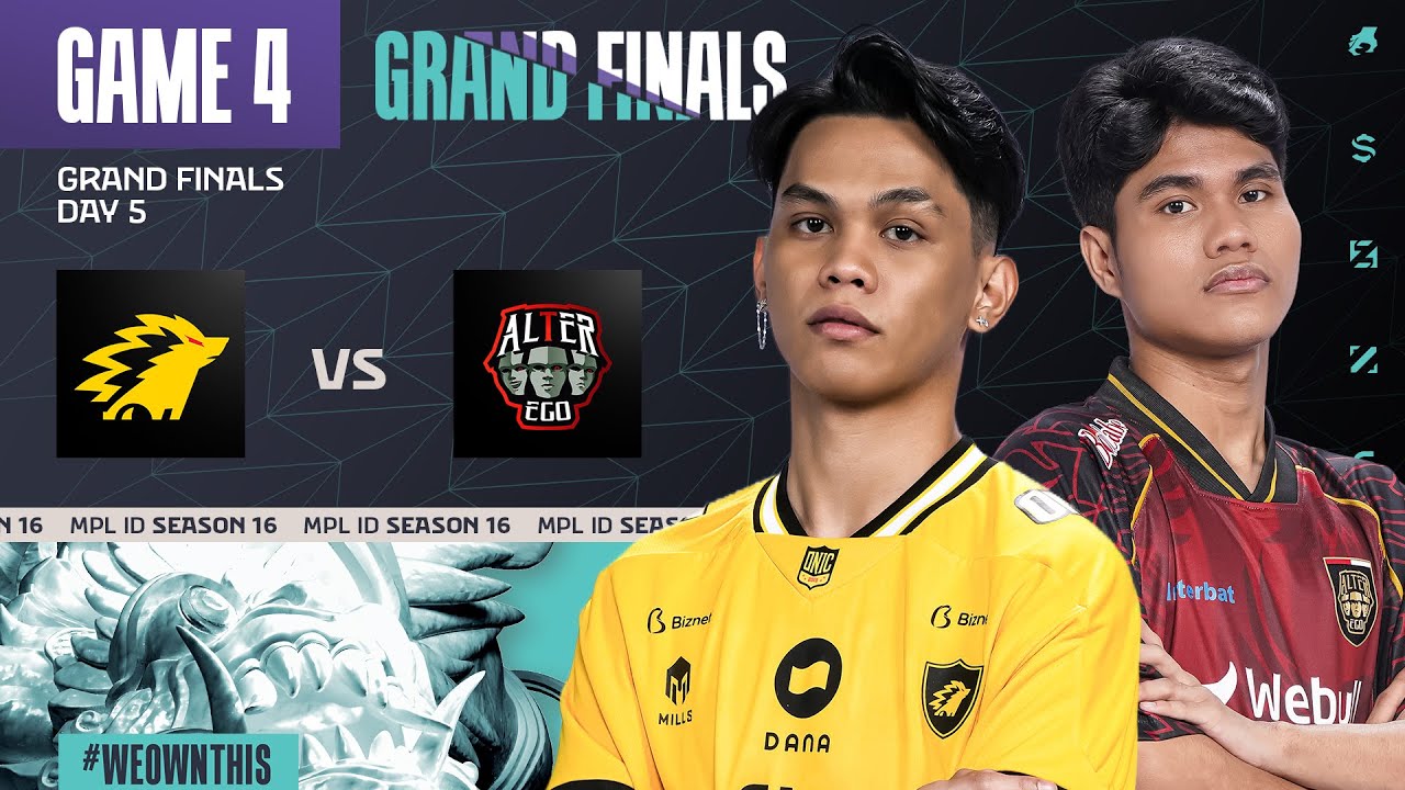 ONIC vs ALTER EGO | Grand Finals | Game 4 | #MPLIDS16