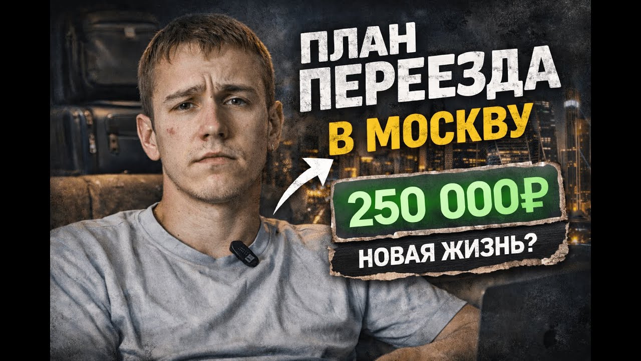 Переезд в Москву: мой реальный план и сколько денег нужно