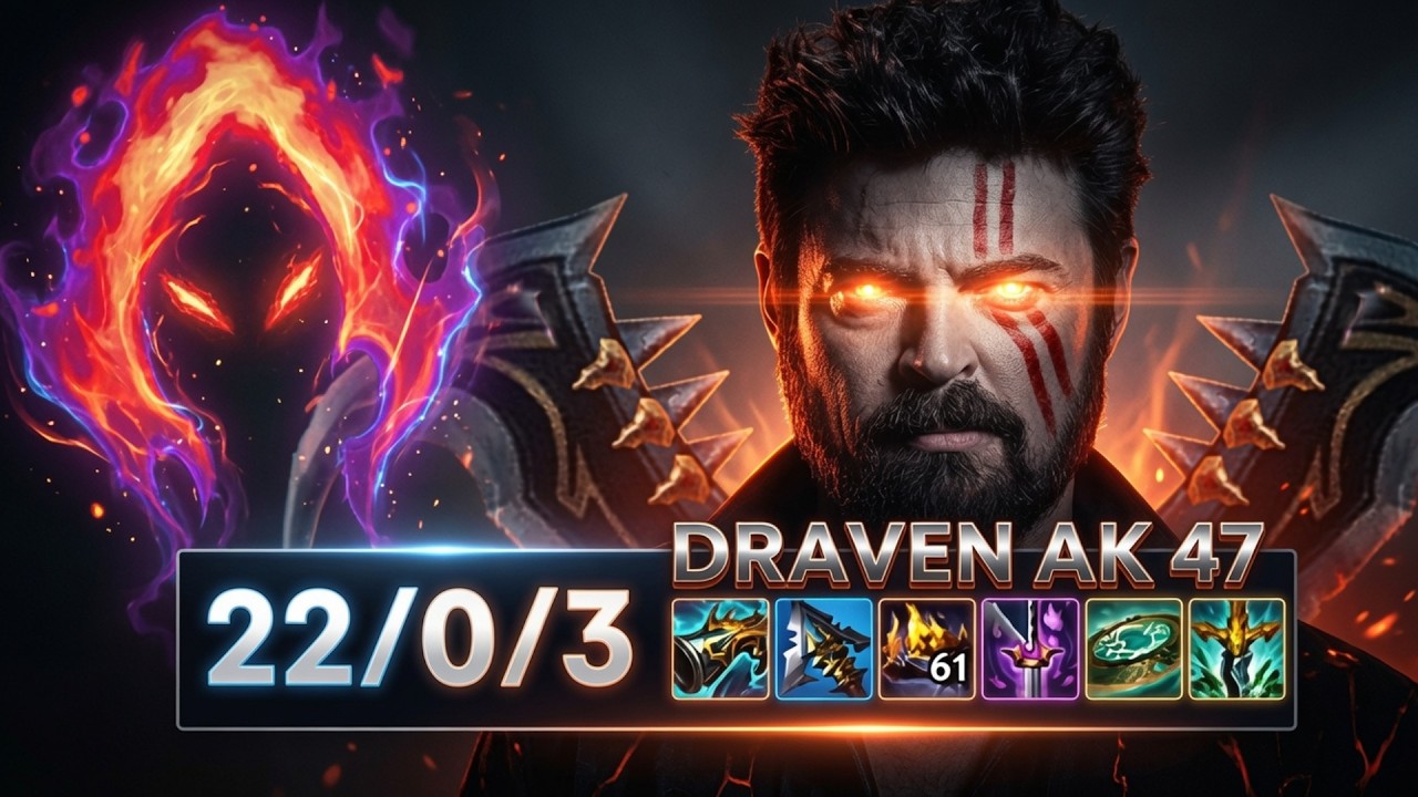22/0 DRAVEN... А ПОТОМ Я ПОТЕРЯЛ КОНТРОЛЬ 💀