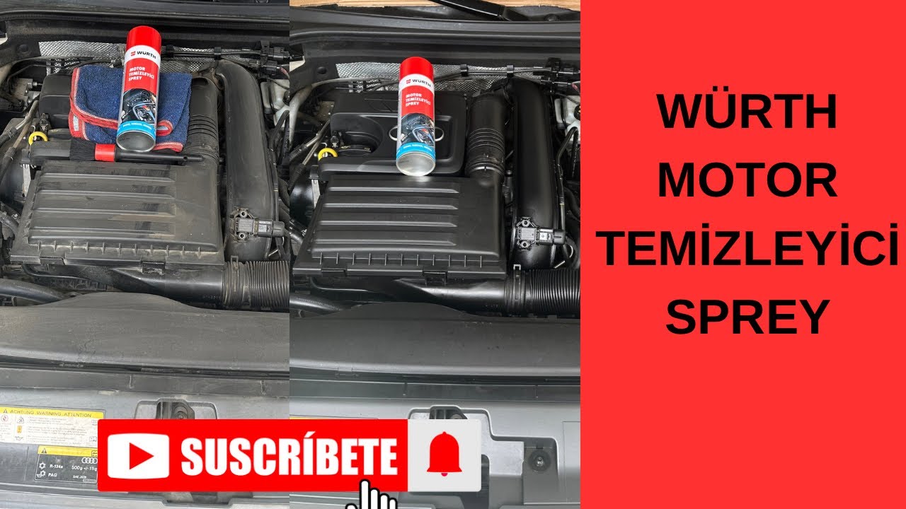 WÜRTH ENGİNE CLEANER The Best Engine Cleaner