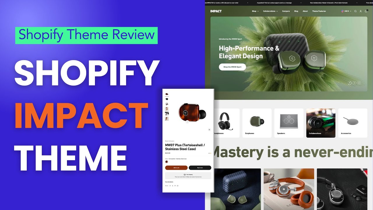 Shopify Impact Theme Review (2025): Boost Your Store's Performance!