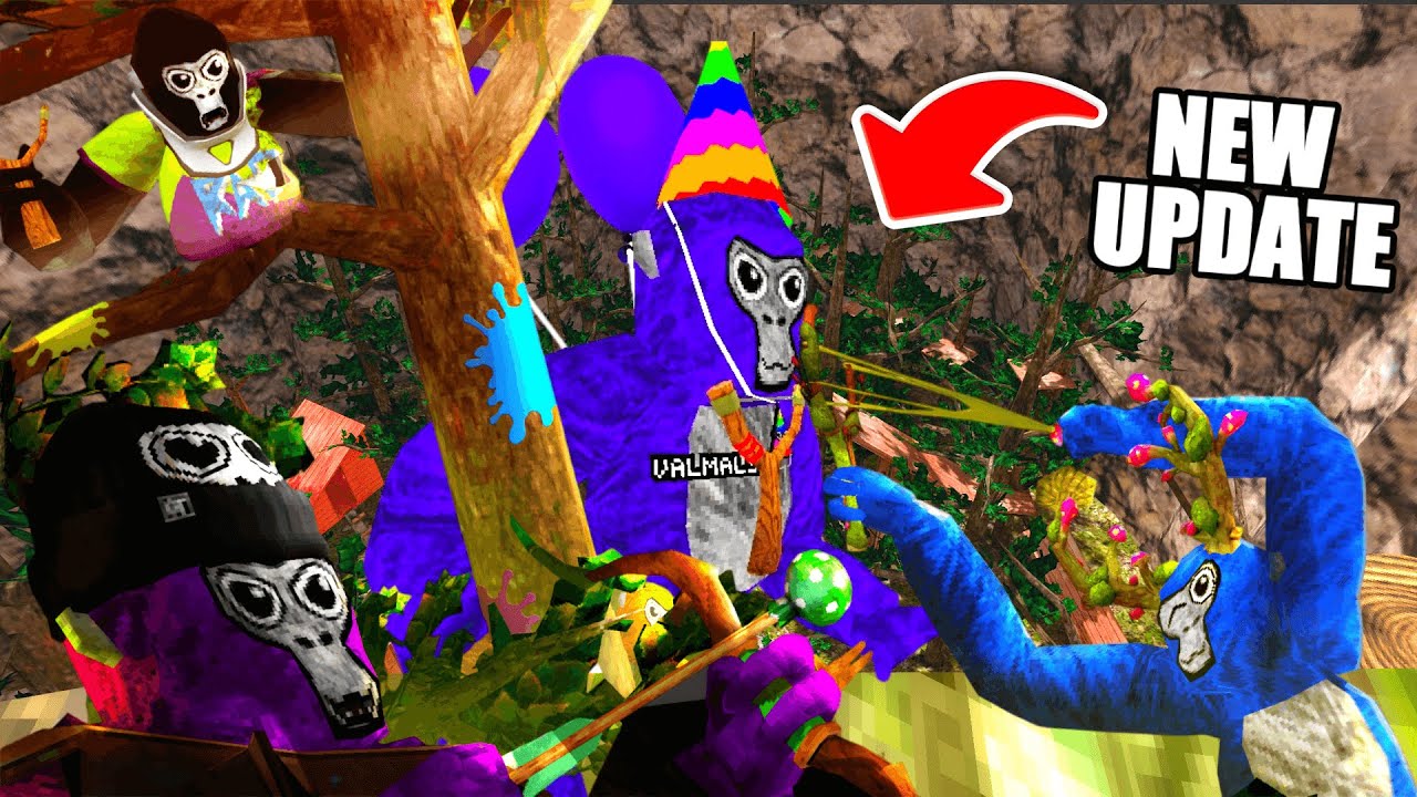 PAINTBRAWL IS BACK!? New Update | Gorilla Tag
