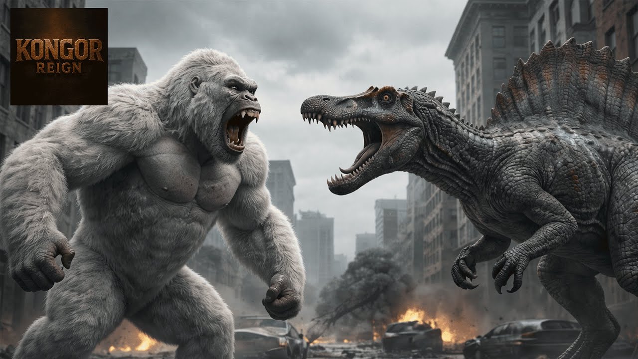 Kongor vs Spinosaurus – No One Survives #movie