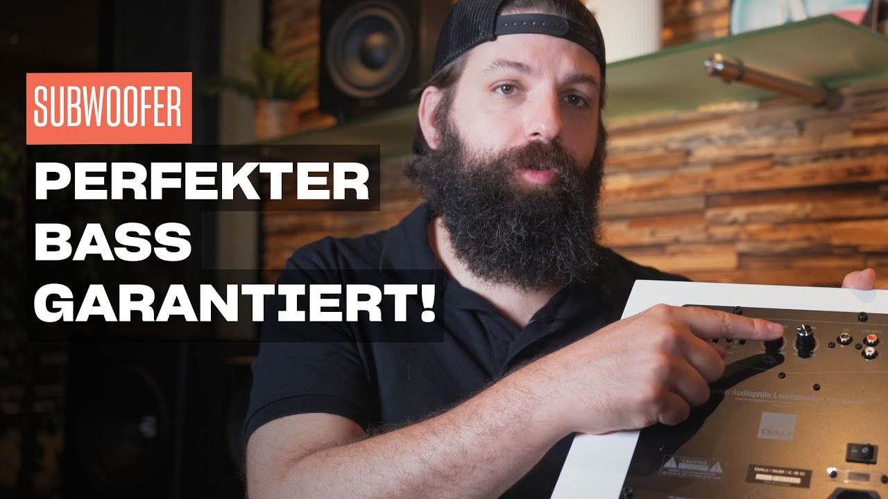 Die besten Tipps für perfekten Bass - Subwoofer richtig anschließen und einstellen!