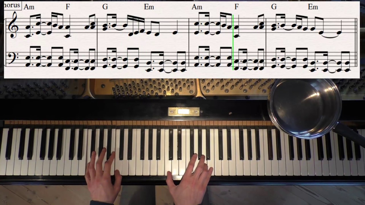 Rockabye feat. Sean Paul, Anne-Marie - Clean Bandit - Piano Cover Video by YourPianoCover