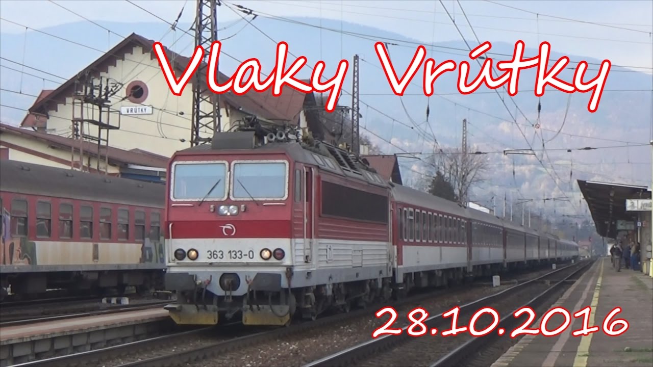 Vlaky Vrútky - 28.10.2016