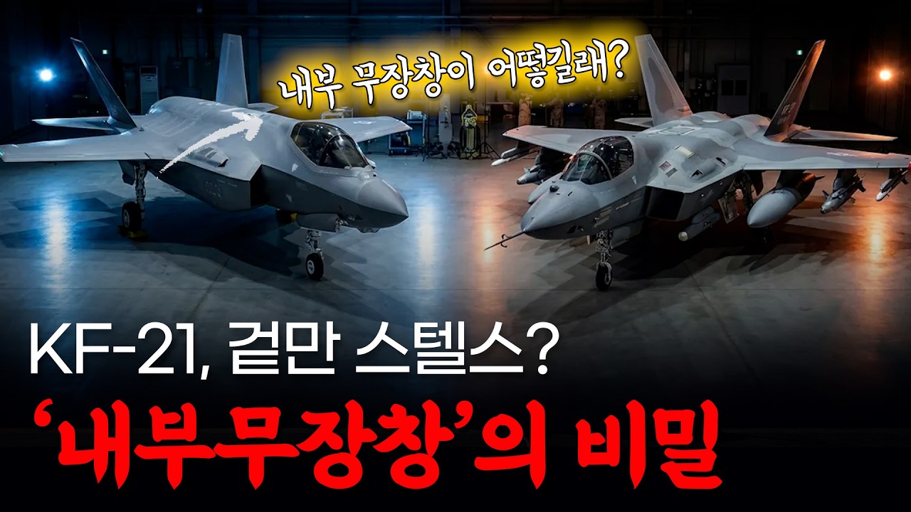 KF-21의 내부무장창이 특별한 이유? 각국 스텔스 전투기 F-22. F-35A SUTJR57무장창 전격 비교 분석!