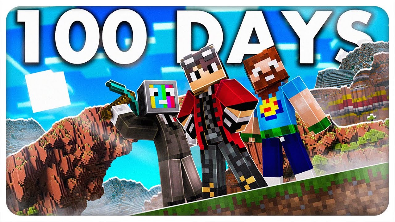 100 дней в Minecraft SMP