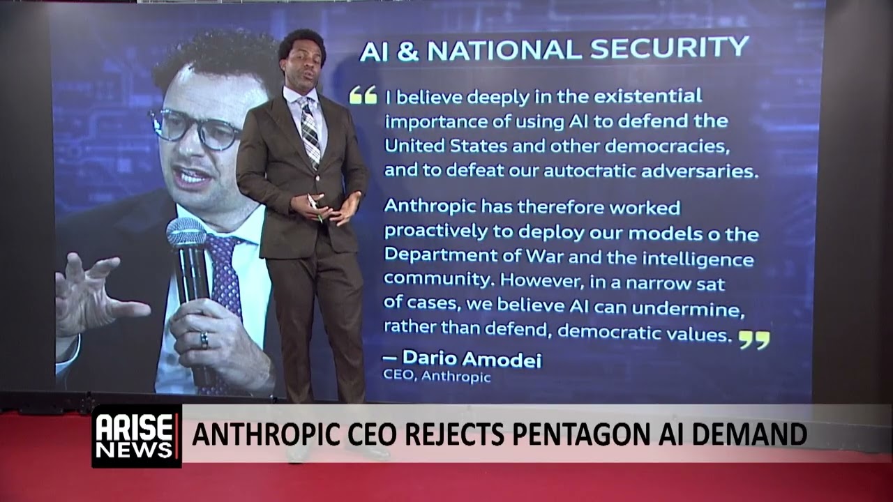 Business Segment: Anthropic CEO Rejects Pentagon AI Demand 
