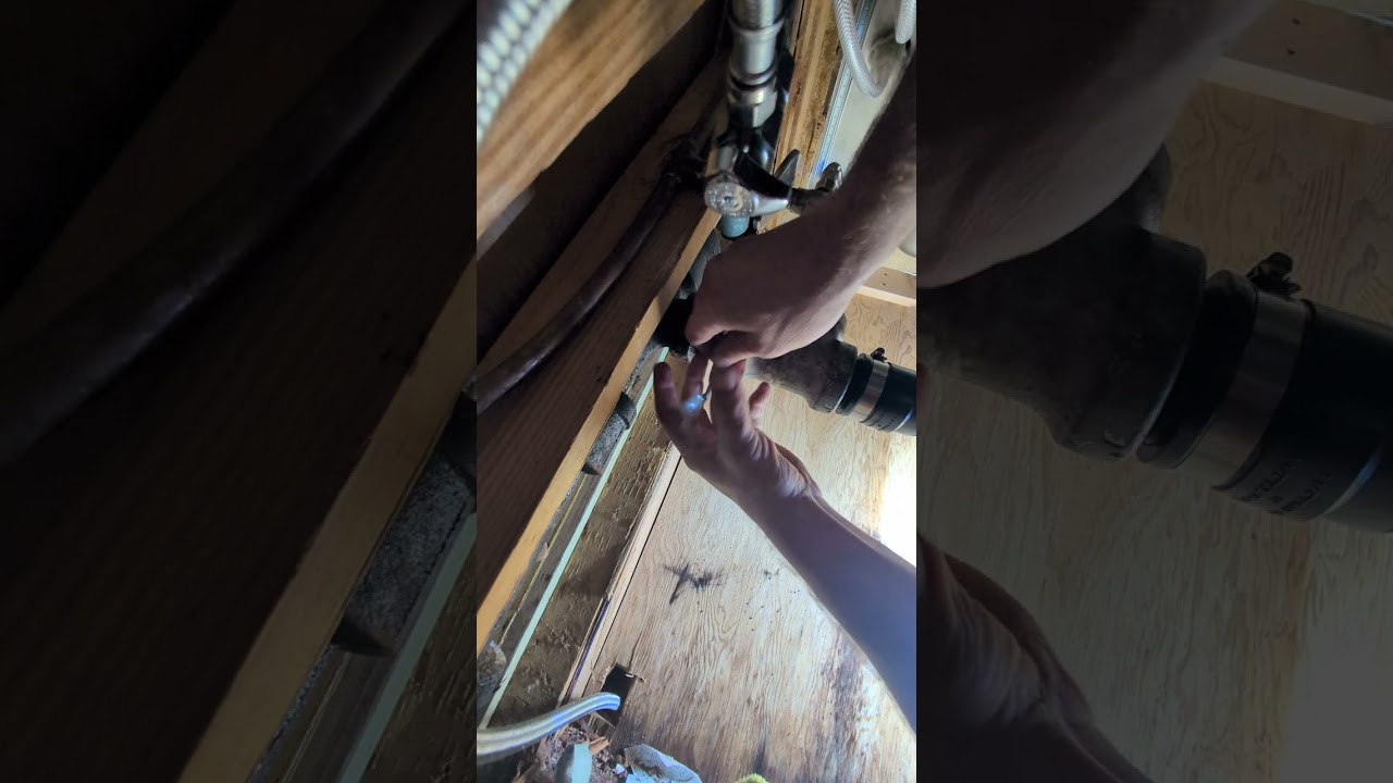 2nd Attempt ~ Fixing a Giant Hole in a Cast Iron Pipe with FLEX TAPE! (Actually worked!)