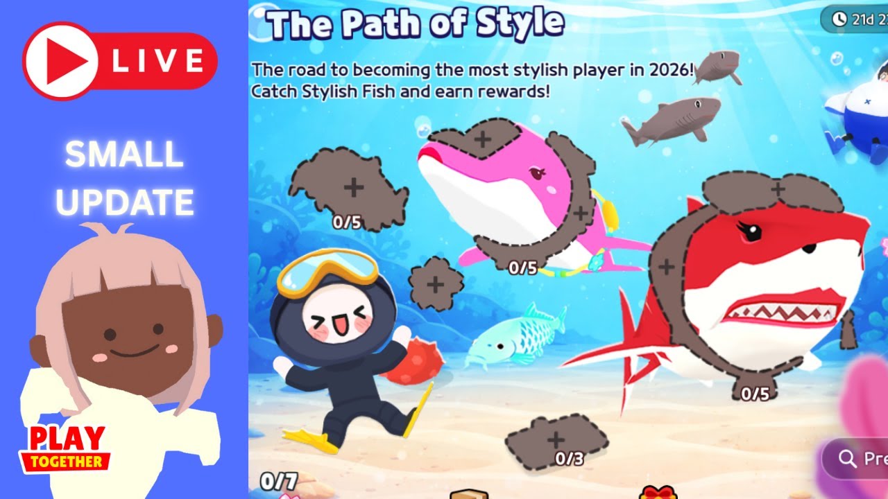 New stylish fish update overall guide | PLAY TOGETHER GAME