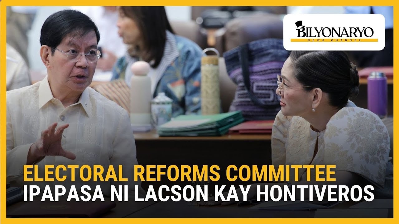 Sen. Risa Hontiveros, itinalagang bagong chairperson ng Senate Electoral Reforms Committee | Agenda
