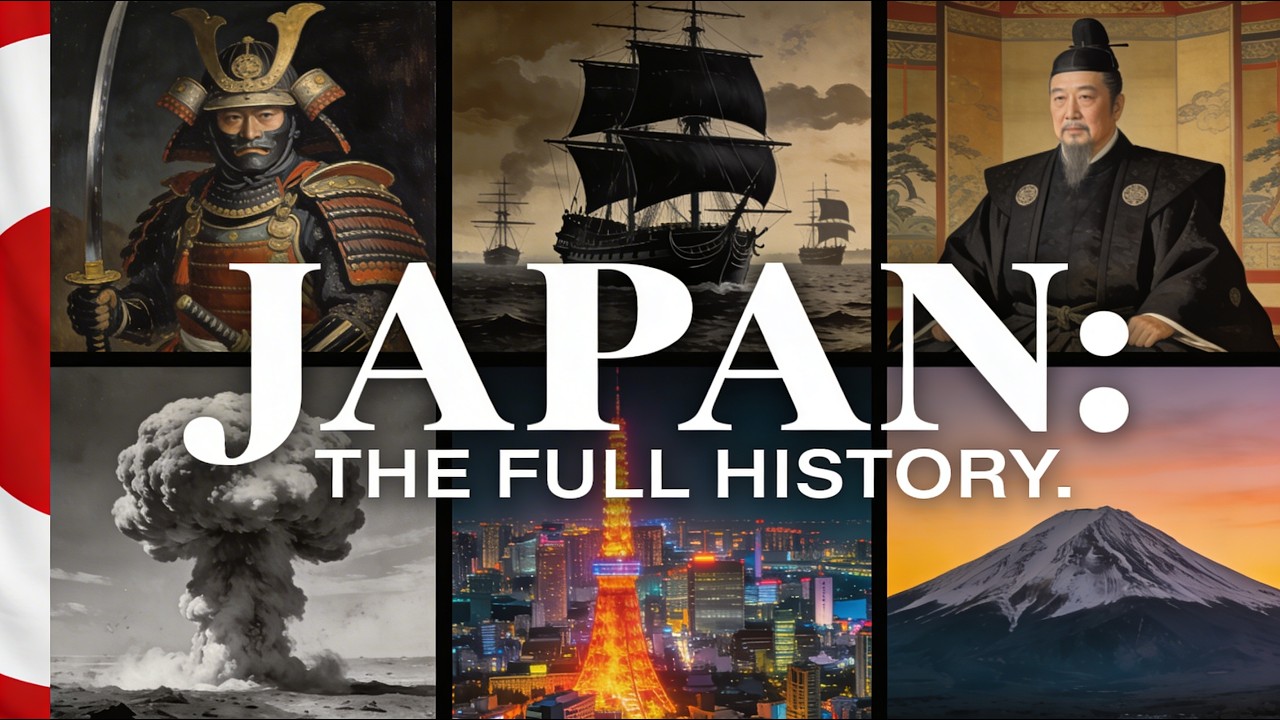 The Entire History of Japan in 24 Minutes (AI Reconstruction)