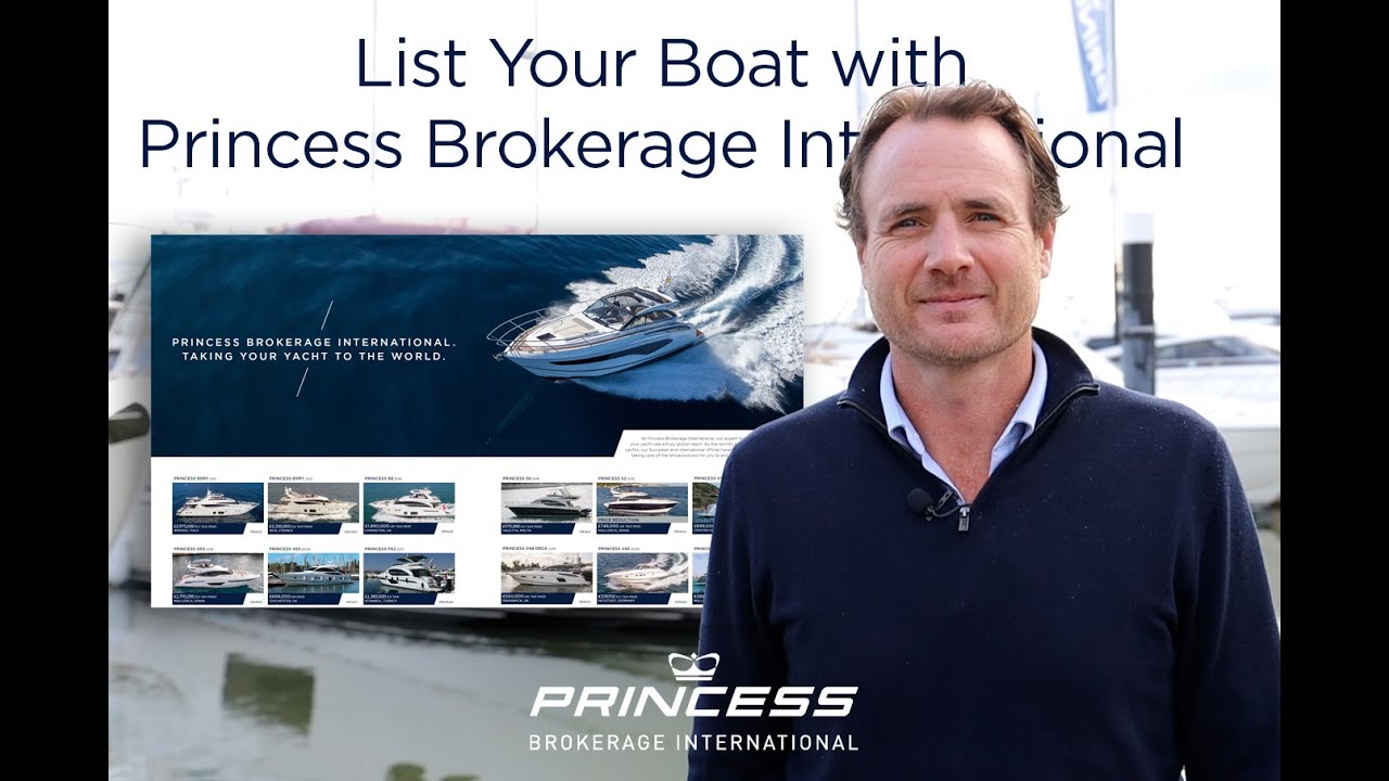 List Your Boat NOW with Princess Brokerage International