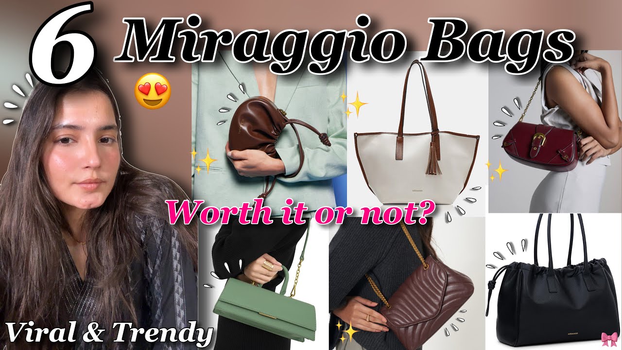6 MIRAGGIO BAGS!😍 First Impressions and My *HONEST REVIEW*  WORTH it? EXPENSIVE?🌷 @miraggiolife