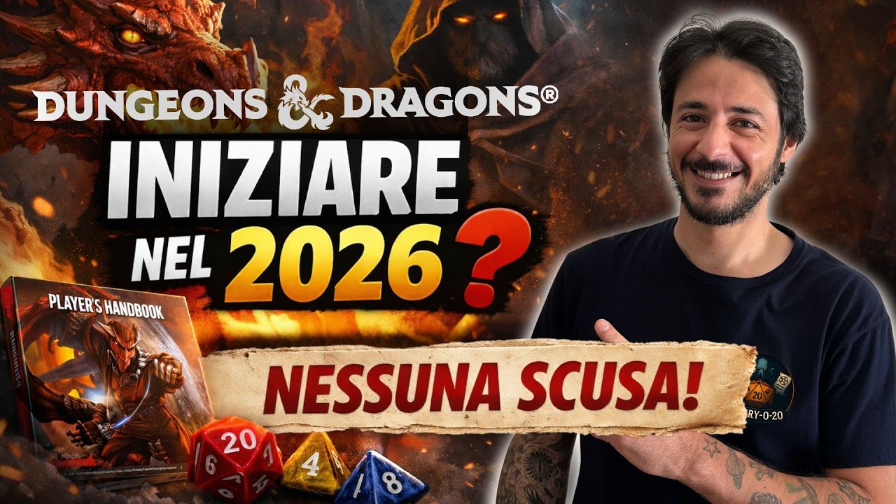 Come Iniziare a Giocare a Dungeons & Dragons nel 2026 (Guida per Principianti)