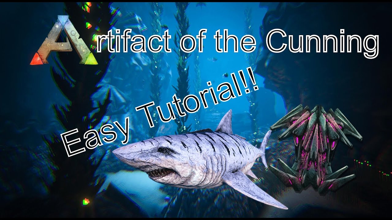 How to get the Artifact of the Cunning In Ark!! Easy Tutorial!! (The Island)