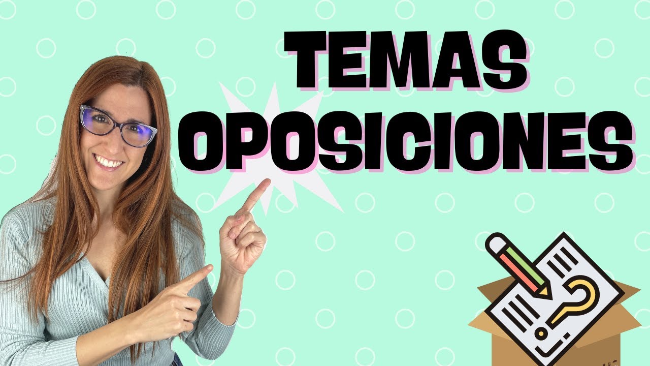 📝 &iquest;C&oacute;mo hacer el TEMARIO de unas OPOSICIONES? [Haz ESTO✅]