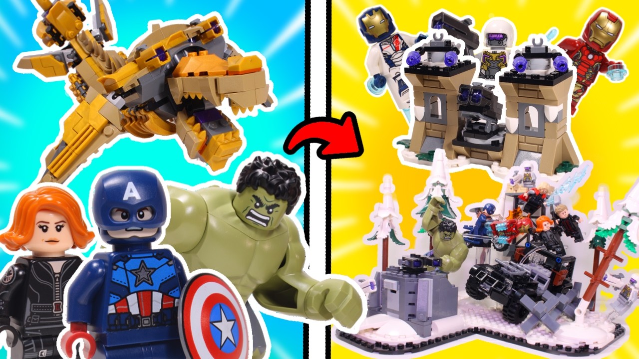 I Bought The NEW LEGO Avengers Sets!