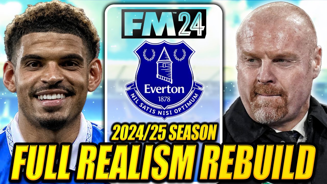 I Rebuilt Everton With Realistic Transfers in this FM24 Rebuild!