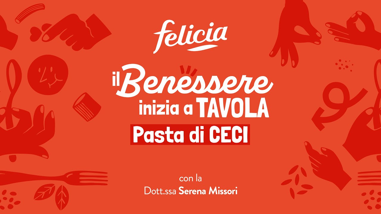 Pasta Felicia di Ceci: il benessere inizia a tavola!