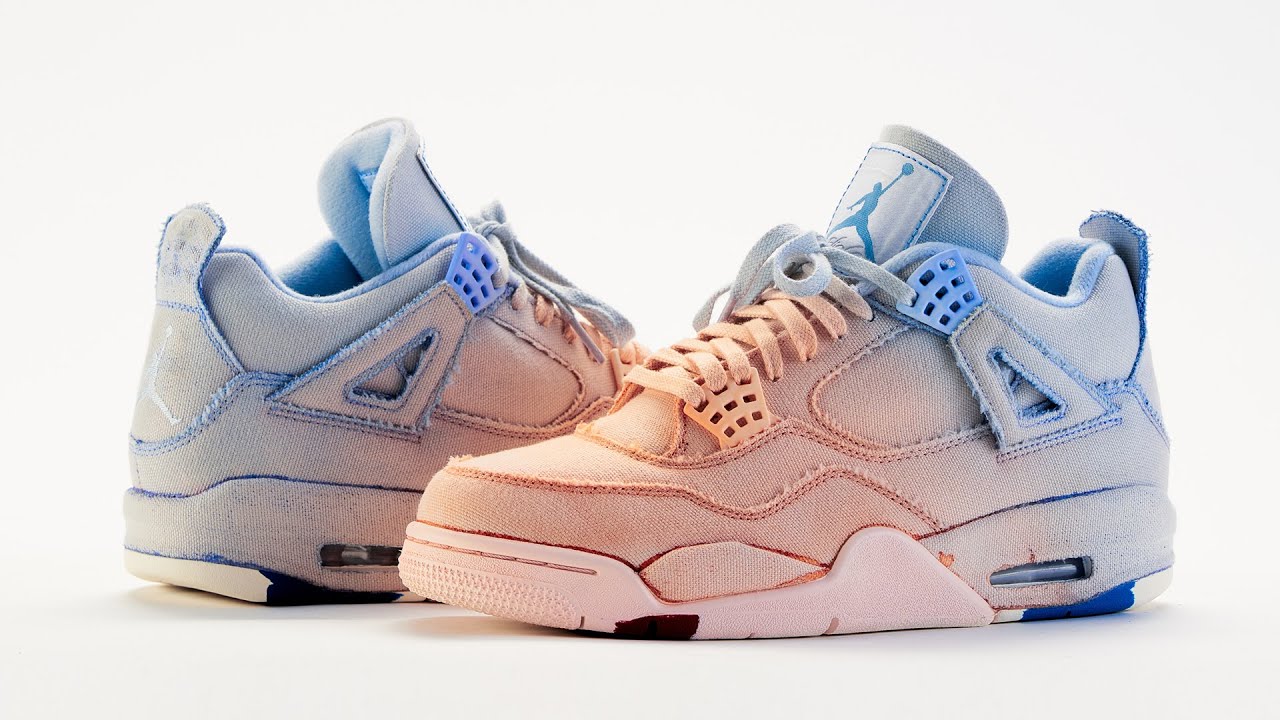How To Gradient Dye Canvas Sneakers