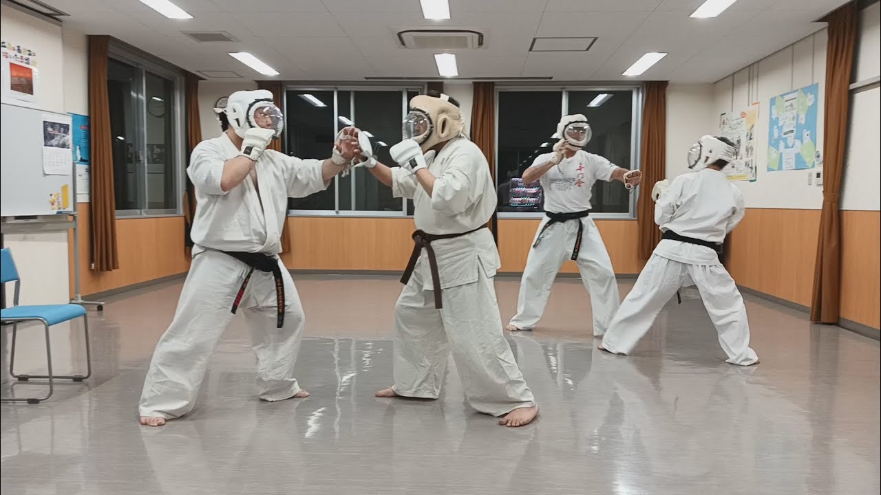 2組同時の組手④