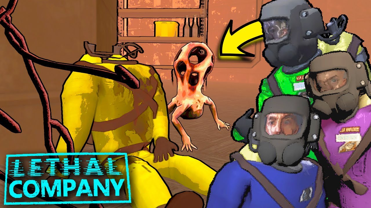 Weszliśmy do *BAZY SZEFA* w LETHAL COMPANY i zobaczyliśmy to... 😨