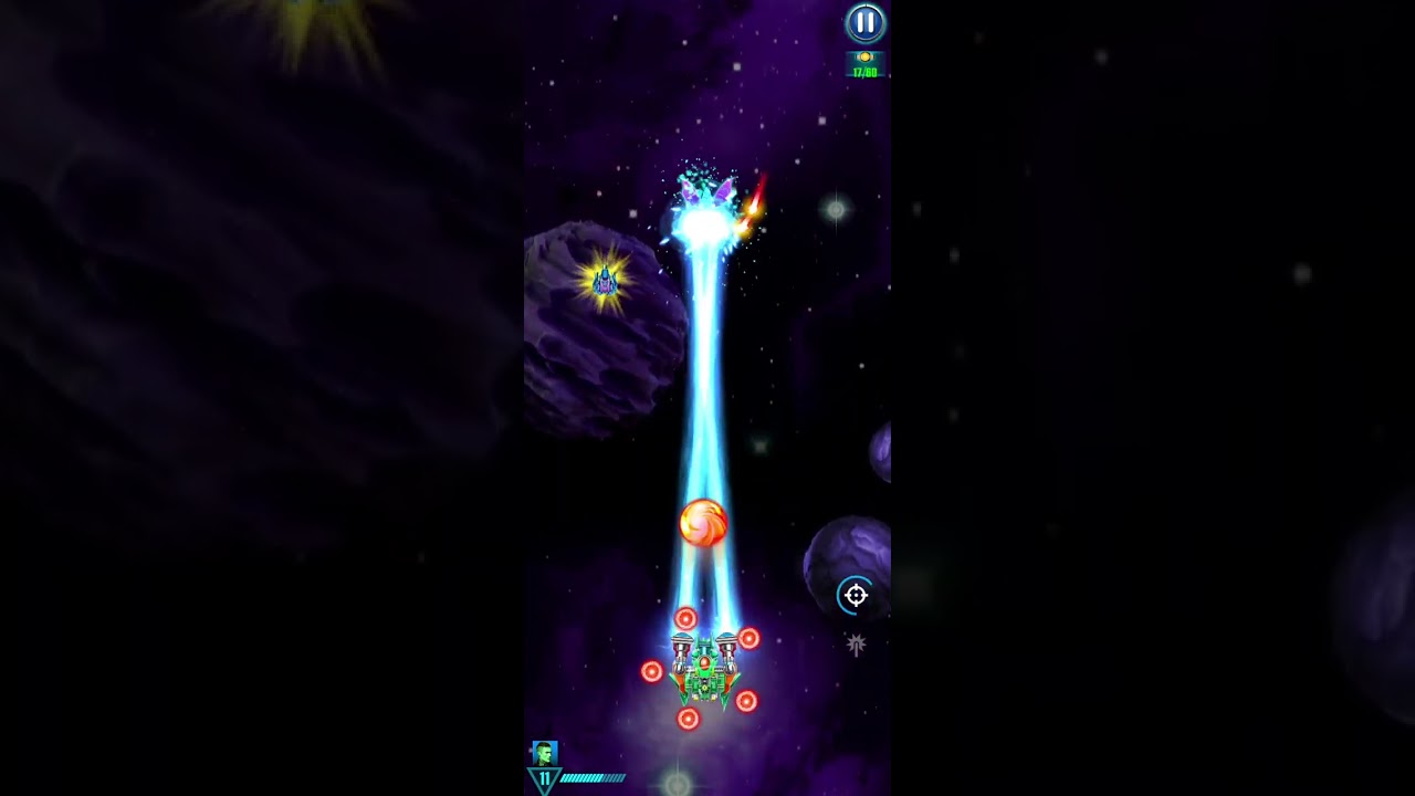 Galaxy attack Alien shooter event Abyssal Inferno level 1